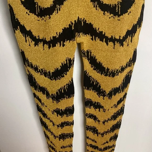 Stylish Black and Gold Jumpsuit S - Picture 10 of 13